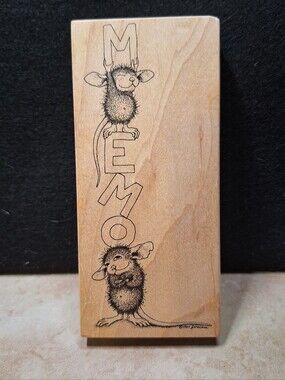 House Mouse Designs Rubber Stamp 1998 Memo #235